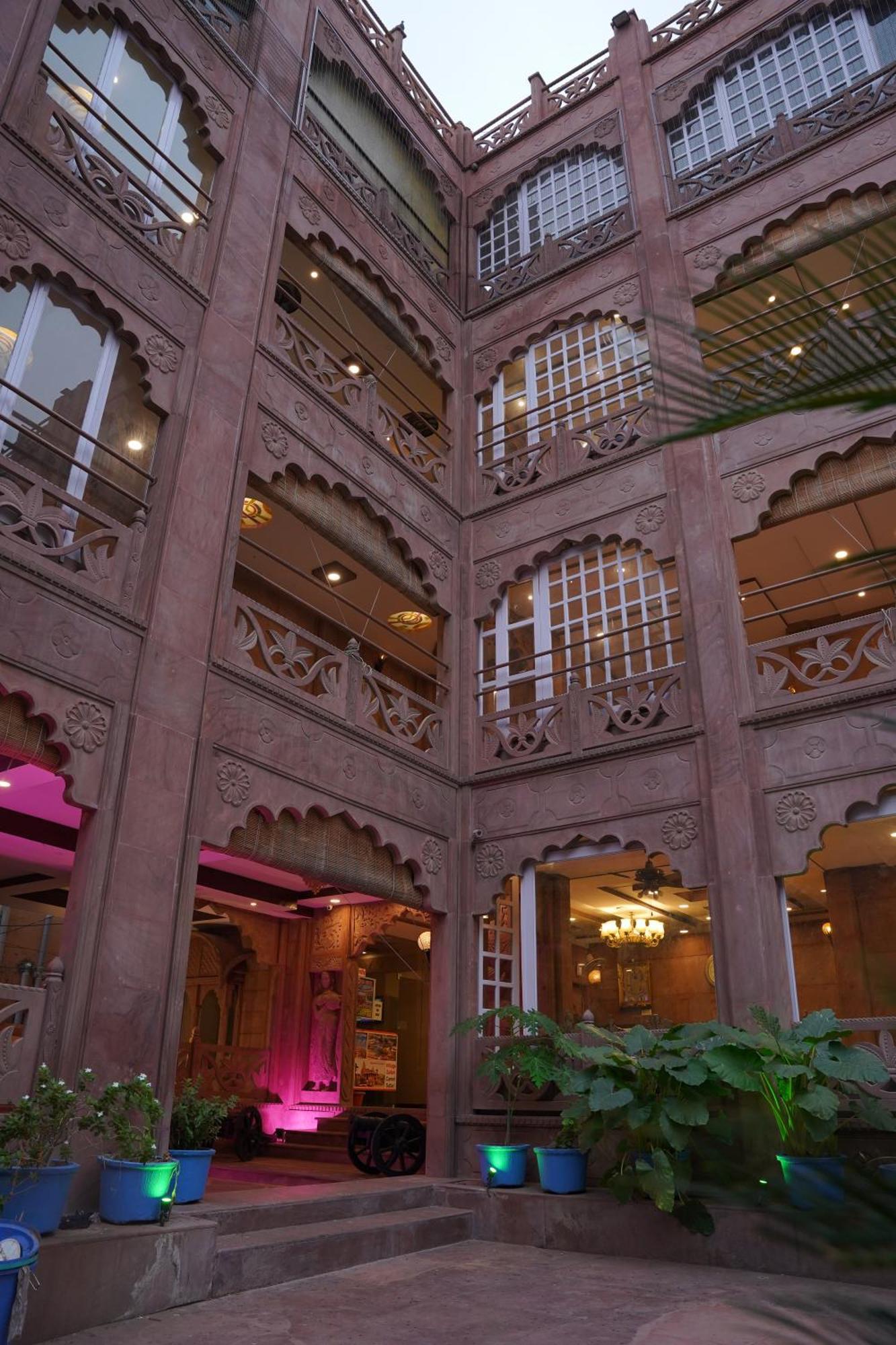 Om Heritage Haveli Džódhpur Exteriér fotografie